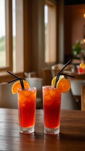 200 قطعة من ماصات الشرب السوداء القابلة للانحناء من سويت سفن، مصنوعة من البولي بروبيلين، مرنة وقابلة لاعادة الاستخدام بعد الغسيل