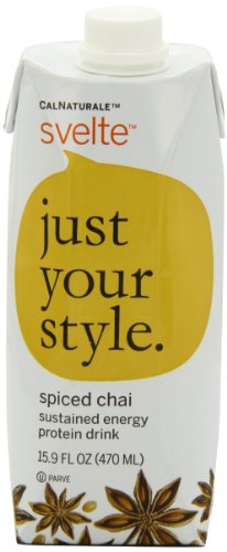 CalNaturale Svelte Organic Protein Shake, Variety Pack, 15.9 Ounce (Pack of 12)