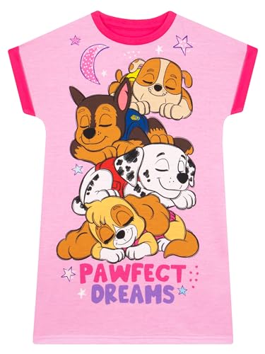 Paw Patrol Nightgown | Skye Girls Nightgowns for Summer | Short Sleeve Girls' Sleepwear