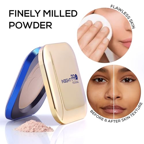Image of INSIGHT All Day Matte Compact Foundation - (Light Neutral) | Buildable Coverage, Flawless Finish | Lightweight, Long-Lasting Pressed Powder | Oil Control Face Makeup - 11g