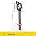 SR Suntour SP12 NCX bike Suspension Seatpost with Cover (27.2mm x 350mm)