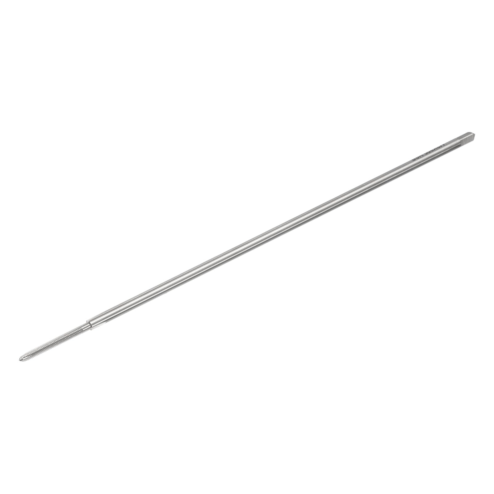 Taraud métrique M3 x 0,5 H2 de 200 mm à cannelure droite pour fraiseuse