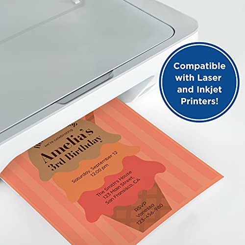 Printworks Sorbet Cardstock, Heavyweight, Solid Core, 8.5” X 11”, 200 Sheets (00668) #TOP6