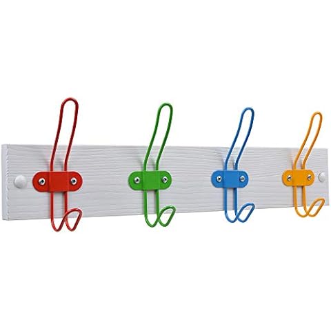 Tibres - Kleiderhaken Kinder - Kindergarderobe für Jungen und Mädchen Cover