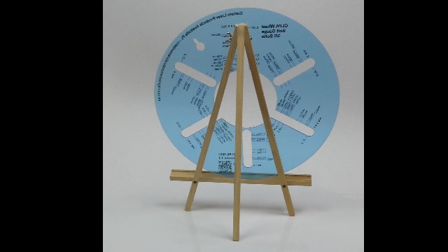 Image of 3 and 6 Stud Wheel Bolt Pattern Gauge, Metric and Imperial | Australian Designed and Made; Clear Plastic; All Common 3-Lug and 6-Lug Wheel Patterns; Wheel Fitment Tool