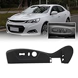 YLT AUTO Front Driver Seat Trim Cover Panel Fit for 2013-2016 Chevy Malibu, Black