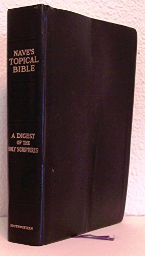 Nave's Topical Bible, Thumb Indexed, Black B00128SJNY Book Cover