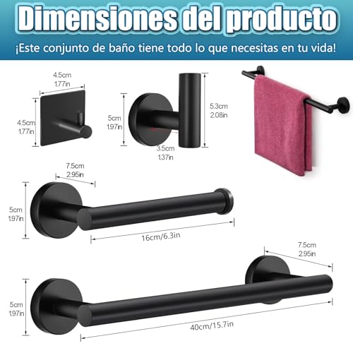La mejor comparación de Accesorios para Baño disponible en línea. 14 Imagen adicional