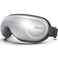 RENPHO Eyeris 2 - Upgrade Eye Massager with Heat, Vibration, Compression, 5 Modes, Rechargeable Eye Mask with Bluetooth Music for Dry Eyes, Eye Strain, Dark Circles, Improving Sleep : Amazon.co.uk: Health & RENPHO Eyeris 2 - Upgrade Eye Massager with Heat, Vibration, Compression, 5 Modes, Rechargeable Eye Mask with Bluetooth Music for Dry Eyes, Eye Strain, Dark Circles, Improving Sleep : Amazon.co.uk: Health &