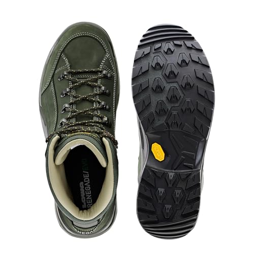 LOWA Stiefel mittel RENEGADE EVO LL MID oliv/senf, 47