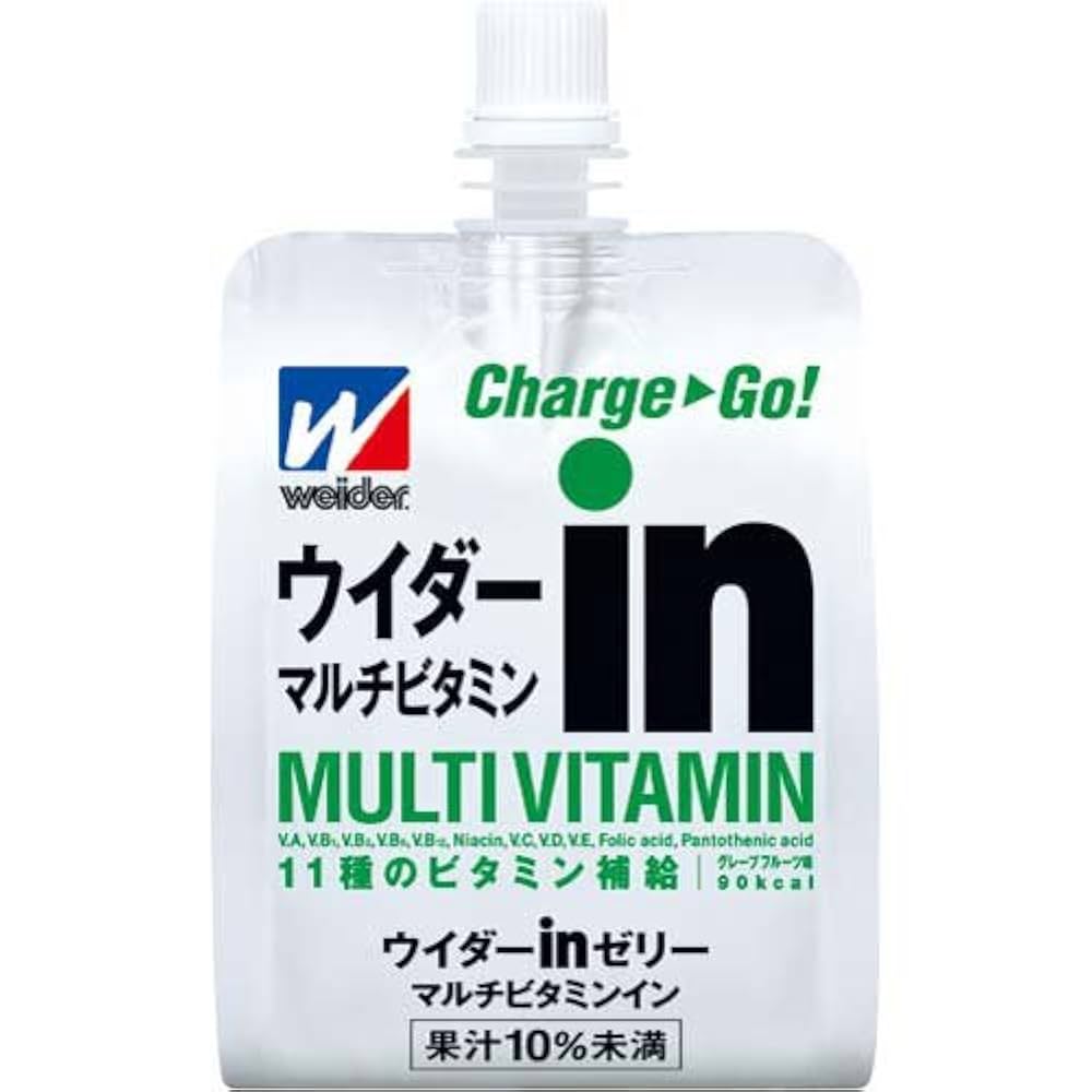 Amazon.co.jp: 森永製菓 ウイダーinゼリー マルチビタミン 6