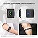 COOSPO HW9 Heart Rate Monitor Bluetooth ANT+ Armband with Accurate HR Zones/Calories Burned Data, HRM Optical Sensor for Fitness Training/Cycling/Running,Compatible with Peloton,DDP Yoga,Wahoo APP