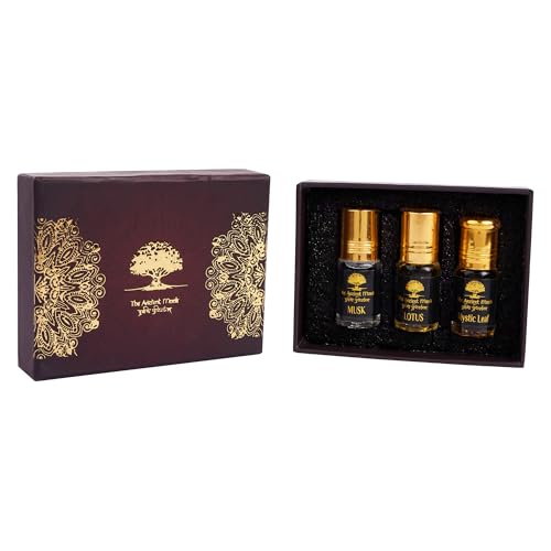 Image of Luxury Aromatic Roll-On Trio | Lotus, Mystic Leaf, Musk