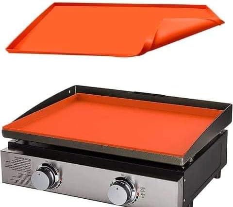 Alfombrilla de silicona para parrilla Blackstone de 36 pulgadas y 16 pulgadas, alfombrilla de silicona resistente de grado alimenticio, protege la