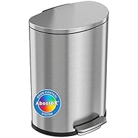ゴミ箱ステンレス製 68L 業務用 セミラウンド ラージ 【日本正規輸入品】 6142bh4JJpL._AC_UF894,