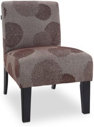 Deco Sunflower Fabric Slipper Chair Color: Bark Sunflower
