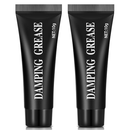 Threlaco 2 Pack 10g Tube Synthetic Damping Grease Lubricant for Washing Machine Suspension Rods Dampening Grease for Rubber O Rings Bearings