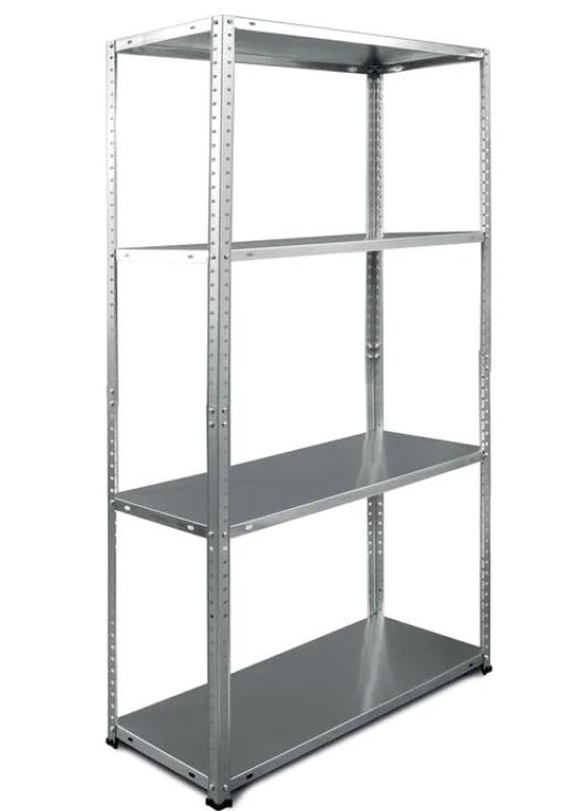 RBUK Pack of 3 RB BOSS Garage Shelving Unit (1450mm x 750mm x 300mm) BOLTED Galvanised Steel Racking Storage