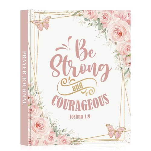 Lanpn Diario de Oración para Mujeres, Cuaderno de Oraciones 68 Semanas Devocional, Diario Cristiano Estudio de La Biblia, Bible Prayer Study Journal, Regalos Religiosos, Cubierta de Cuero, Inglés