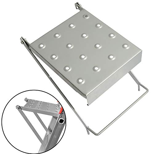 Ladder Platform Accessory, Heavy Duty Ladder Work Stand System Accessories Holds 400 Pound