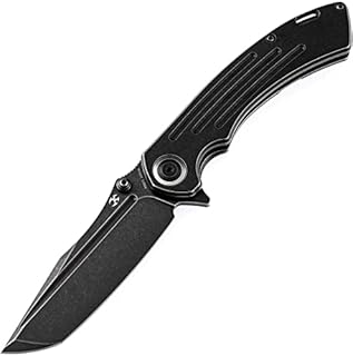 Kansept Knives Pretatout Framelock Black SW K1032T2