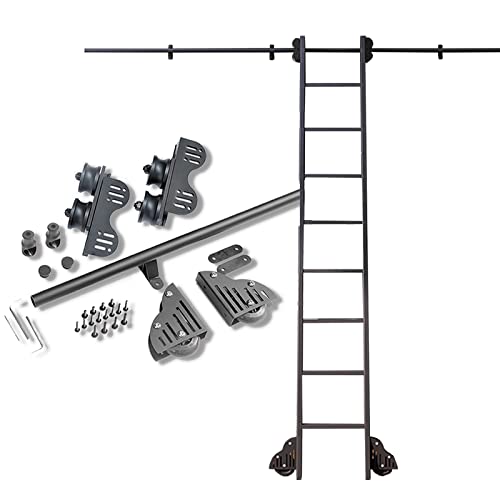 Kit de matériel pour échelle rétractable en acier noir de haute précision