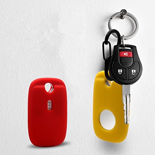 Miniatura 7 de Funda de silicona para Tile Pro 2022, funda de silicona suave con llavero para Tile Pro (2022), funda protectora para mujeres y hombres (negro y