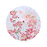 Morimi 和傘 油紙傘 紙傘 踊り傘 撮影傘 番傘 装飾傘 古典傘 中国の紙傘 和服 コスプレ 花嫁 結婚式 写真撮影 DIY手芸品三つサイズ選択可和傘 番傘 踊り傘 和風 日傘 コスプレ 防水 手作り 子供 大人 コスチューム小物 和服 長傘 飾り用 花柄 インテリア (82cm,A29)