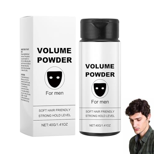 Texturpuder für Männer Based Texture Powder 40g Haarstyling-Pulver Mit Textur Volumen Puder Haare mit Mattem Effekt Haarpuder für Männer