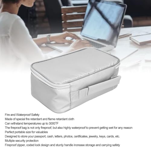 Uadme Fireproof Document Bag - Image 2