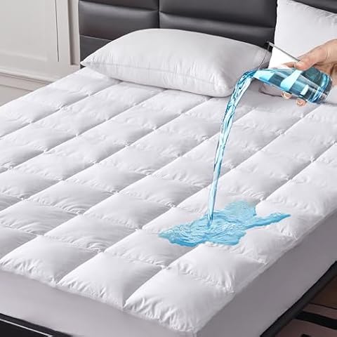 LeWinBedding Goose Down Mattress Pad Cover