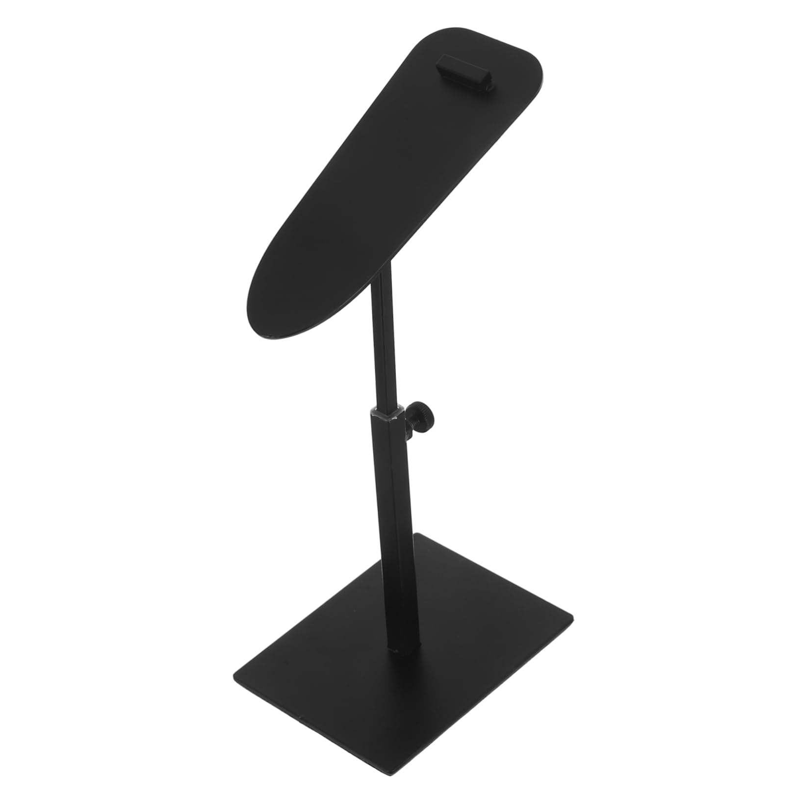 Unomor Adjustable Height Sneaker Stand Black Metal Shoe Rack Display Case Retail Store Shoe Organizer