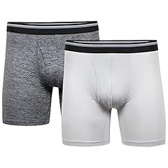 Caviar Htr/Grey Violet Htr (Boxer Brief)