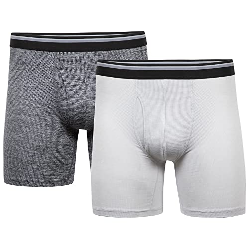 Gildan mens Performance Men's Driftknit Modern Underwear, 2-packBoxer Briefs