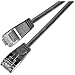 Produktbild Slim Wirewin PKW-Light-STP-K6 0.5 SW RJ45 Netzwerkkabel, Patchkabel CAT 6 U/FTP 0.50m Schwarz 1St, 0.5m