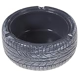 Ornement de cendrier en résine - article peut utilisé comme cendrier, ornement de bureau, décoration de fête, ajoutant une sensation chic et joyeuse, porte