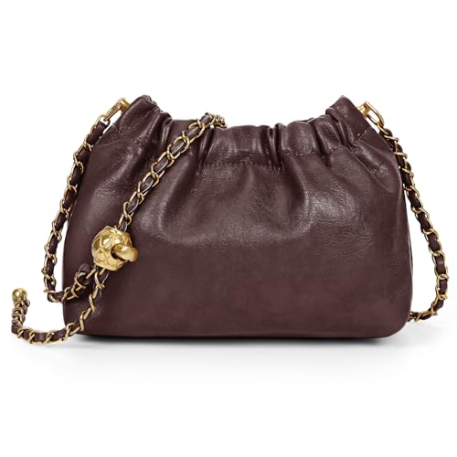 Ankick HOBO BAG Tote Shoulder Handbag Crossbody Bags Trendy Drawstring Small Bag Dating Tote Purse cover
