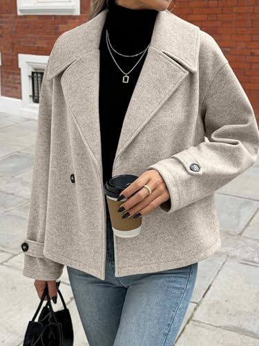 Chic Light Grey Casual Jacket for Women - Perfect for Fall and Winter Adventures! - Image 6