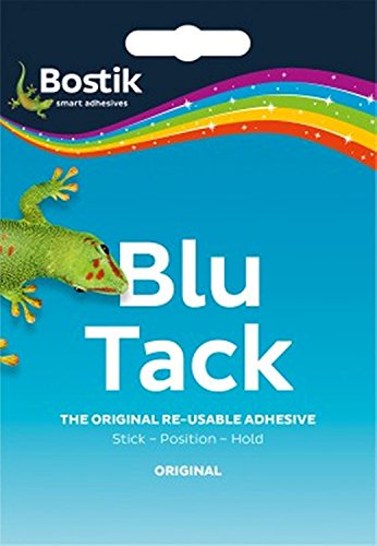 Blu Tack 50g Reusable Removable Sticky - Pack of 2 by GL