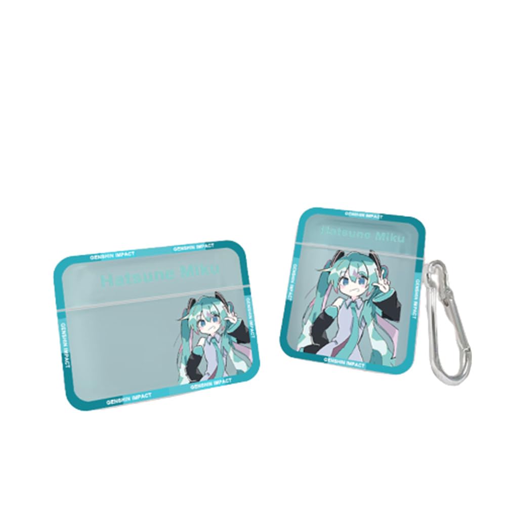 初音ミク ワイヤレスイヤホンセット（イヤホン、ヘッドフォン、イヤホンケース） Amazon | ZHANSHI 初音ミク ヘッドホンケース はつね みく