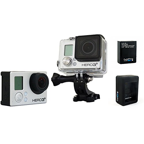 GoPro Camera HERO3+ Silver Bundle (Silver)