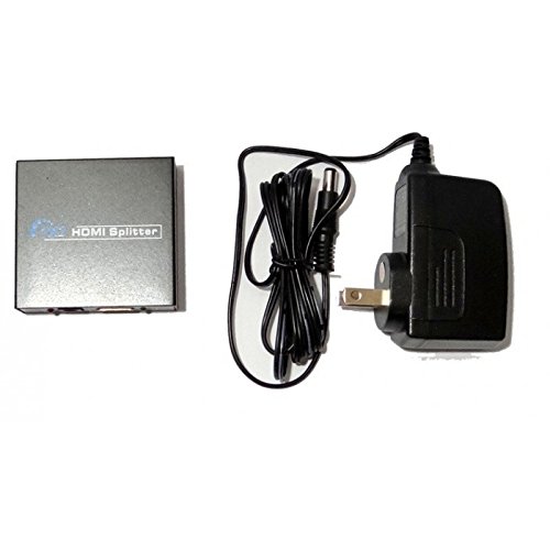 Adaptador Hdmi 1.4 Splitter Duplicador 2x monitor Full Hd 3D Imagem Xbox Playstation