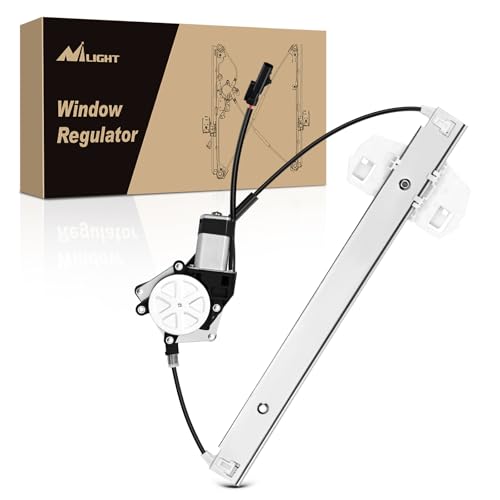 Image of Nilight 748-912 Window Regulator and Motor for Jeep Wrangler 2007-2018 | Window Lift Motor Assembly fits 2007-2017 Wrangler and 2018 Wrangler JK Sport Utility; front driver-side left door