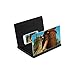 Commodité Pratique Loupe écran 12 pouces, téléphone loupe écran téléphone portable 3D Hd film amplificateur vidéo avec support de téléphone pliable compatible avec tous les amplificateur de téléphone