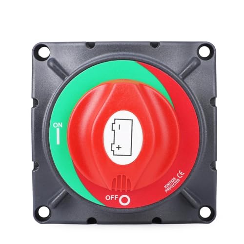 Interrupteur sectionneur 12V-48V 600A CC pour batterie de bateau et camping-car