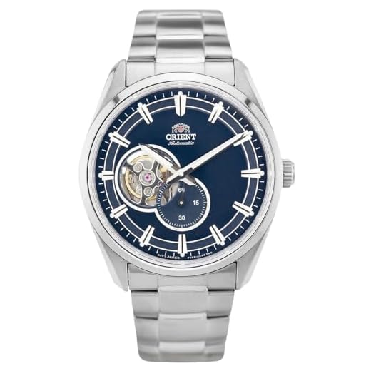 Orient Reloj Analógico para Hombre de Automático con Correa en Acero Inoxidable RA-AR0003L10B