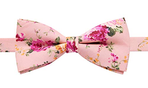 Image of AUSKY 8 PACKS Elegant Adjustable Pre-tied Bow Ties for Men Boys (1&4&5&6&8 Pack for option)