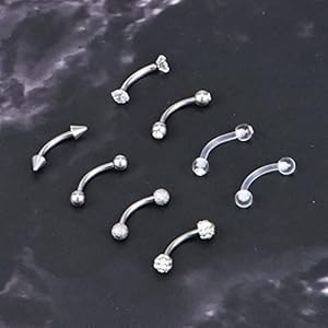 Flat Piercing Bloem Met Opaal | Luna Juwelen