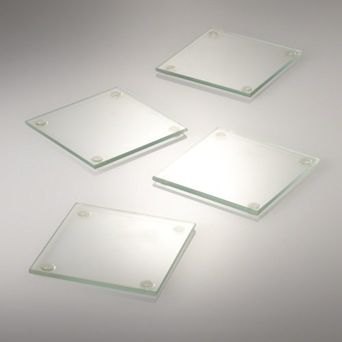 Eastland® Square Glass Coaster 4