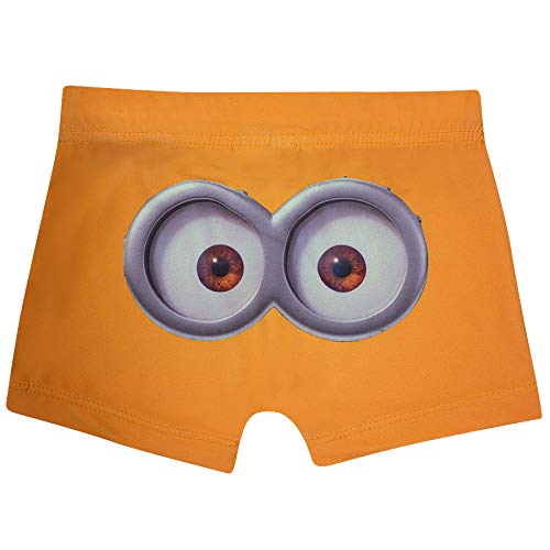 Sunga Meu Malvado Favorito, Tip Top, Unissex, Amarelo, 3T